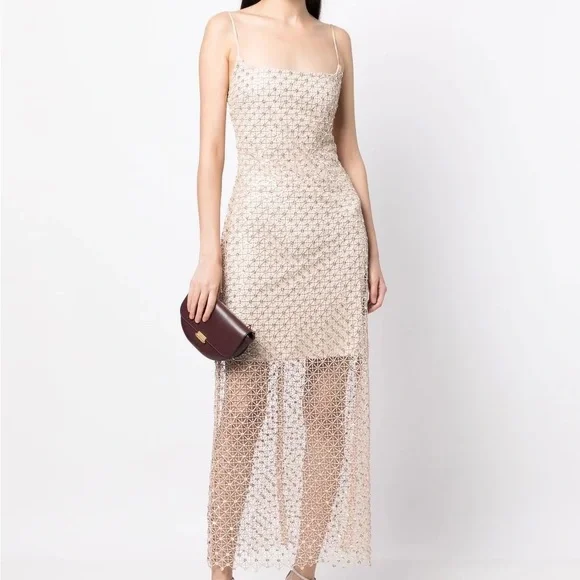 manning cartell brown dress MANNING CARTELL - BEYOND CODES MINI DRESS - GOLD